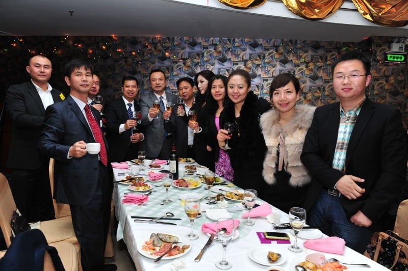 2012年春节年会合影